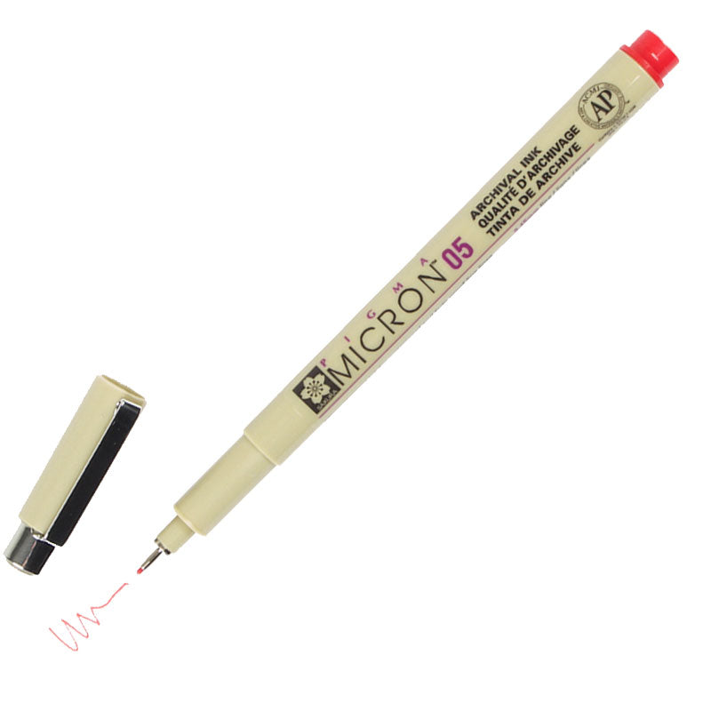 Pigma Sakura Micron Archival Waterproof Pen Size 05 .45mm