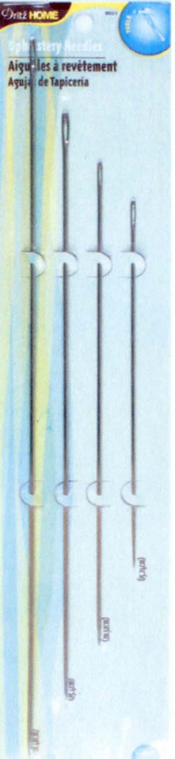 Dritz Upholstery Needles Set 6, 8, 10 and 12 Inch