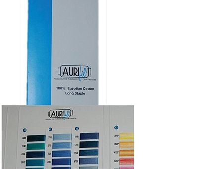 Aurifil Real Thread Color Swatch Chart Cotton 285 Colors