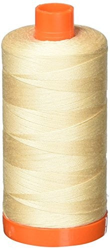 Aurifil Mako Cotton Thread 50 Weight 1422 Yard Spool Color 2315 Pale Flesh