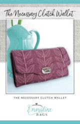 Emmaline Bags the Necessary Clutch Wallet Sewing Pattern by Janelle MacKay
