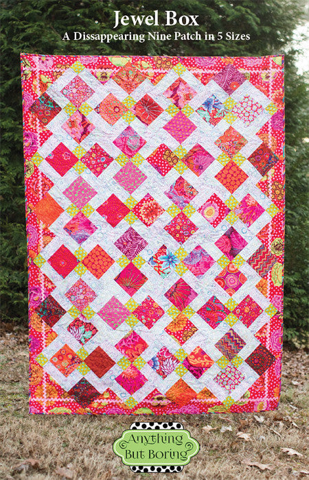 Anything But Boring by Janice Pope Jewel Box Quilt Pattern ABB2001
