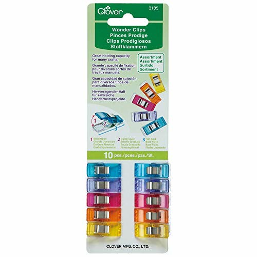 Wonder Clips Assorted Colors Package of 10