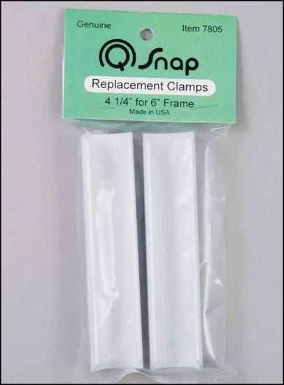 Q Snap Replacement Clamps 4.25" for 6" x 6" Frame Set of 2