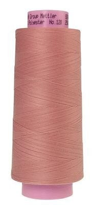 METTLER Seracor Polyester Serger Thread 50 Weight 2743 Yards Color 1063 Tea Rose