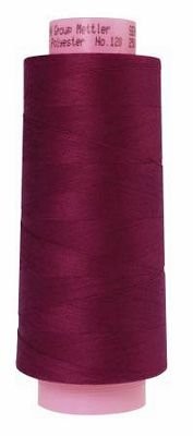 METTLER Seracor Polyester Serger Thread 50 Weight 2743 Yards Color 0869 Pomegranate