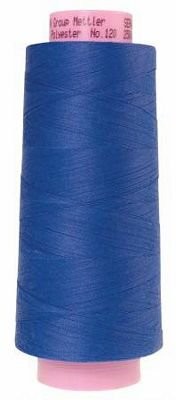 METTLER Seracor Polyester Serger Thread 50 Weight 2743 Yards Color 0815 Cobalt Blue