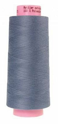 METTLER Seracor Polyester Serger Thread 50 Weight 2743 Yards Color 0350 Summer Sky