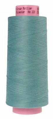 METTLER Seracor Polyester Serger Thread 50 Weight 2743 Yards Color 0408 Aqua