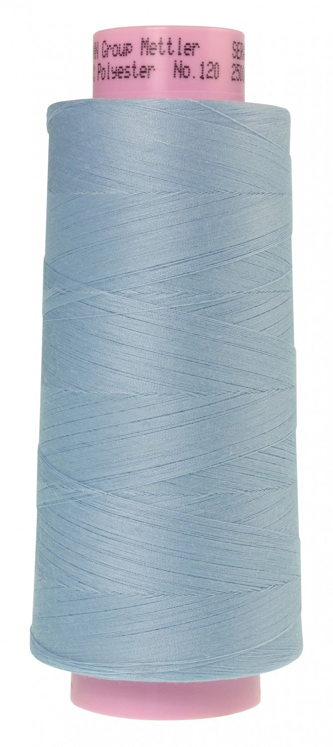 METTLER Seracor Polyester Serger Thread 50 Weight 2743 Yards Color 0271 Winter Frost
