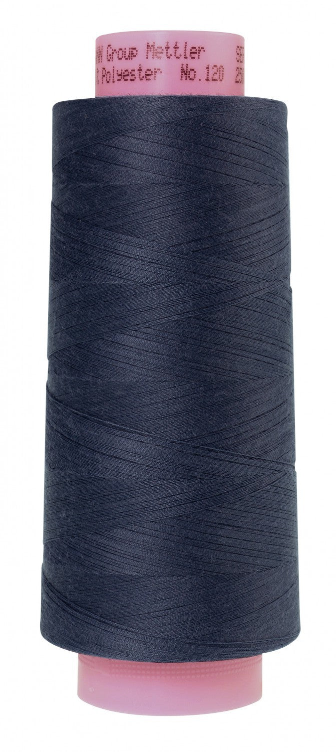 METTLER Seracor Polyester Serger Thread 50 Weight 2743 Yards Color 0311 Blue Shadow