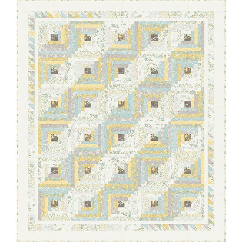 Moda 3 Sisters Honeybloom Quilt Pattern Project Sheet for 62" x 72" Size Quilt