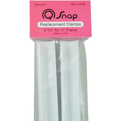 Q Snap Replacement Clamps 8.5" for 11" or 17" Frame Set of 2