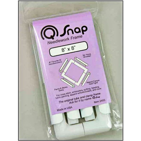 Q Snap Frame Quilting Embroidery Cross Stitch 8" x 8"