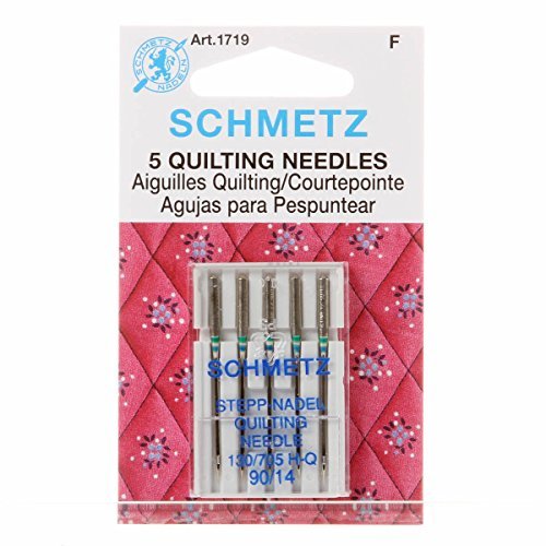 Schmetz Quilting Sewing Machine Needles System 130/705 Package of 5