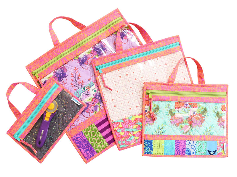 By Annie Project Bags 2.0 Sewing Pattern Inclueds 4 Size Options