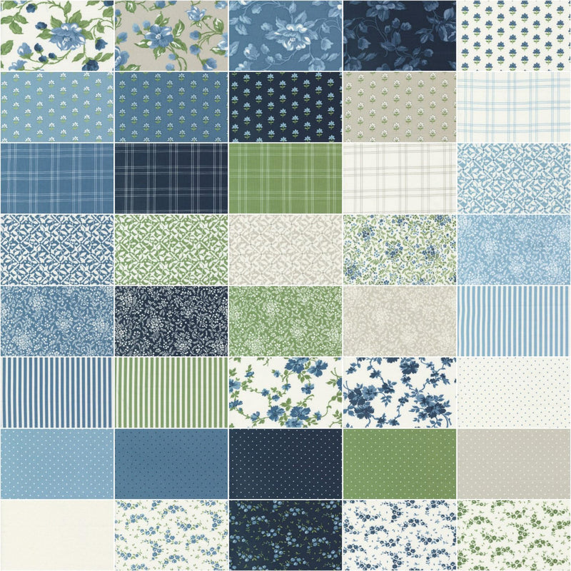 Moda Shoreline Layer Cake 42 Precut 10" Quilt Fabric Squares