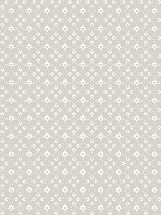 Studio E Cream & Sugar Quilt Fabric Tiny Flower Circles Style 2901-09G Gray