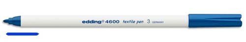 Edding 4600 Permanent Textile Marking Pen 1 mm Bullet Tip