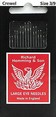 Richard Hemming Crewel Embroidery Needles