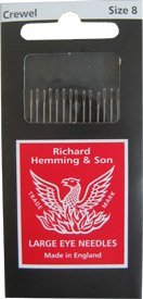 Richard Hemming Crewel Embroidery Needles