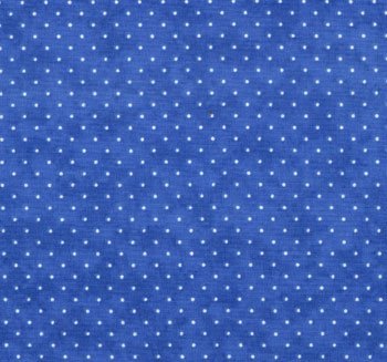 Moda Essential Dots Quilt Fabric Style 8654/30 Royal Blue