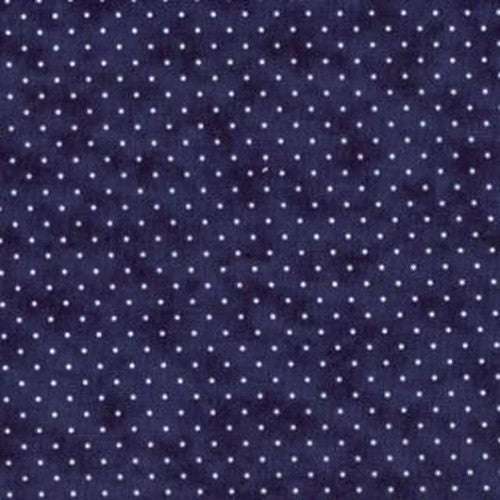 Moda Essential Dots Quilt Fabric Style 8654/39 Liberty Blue