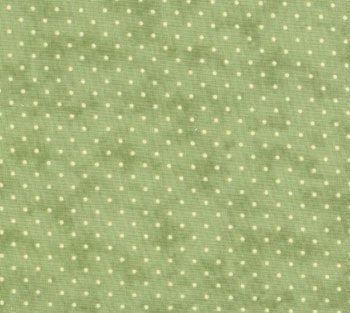 Moda Essential Dots Quilt Fabric Green Fat Quarter