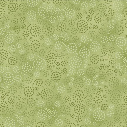 South Sea Complements Sparkles Quilt Fabric Style 39055/750 Medium Green