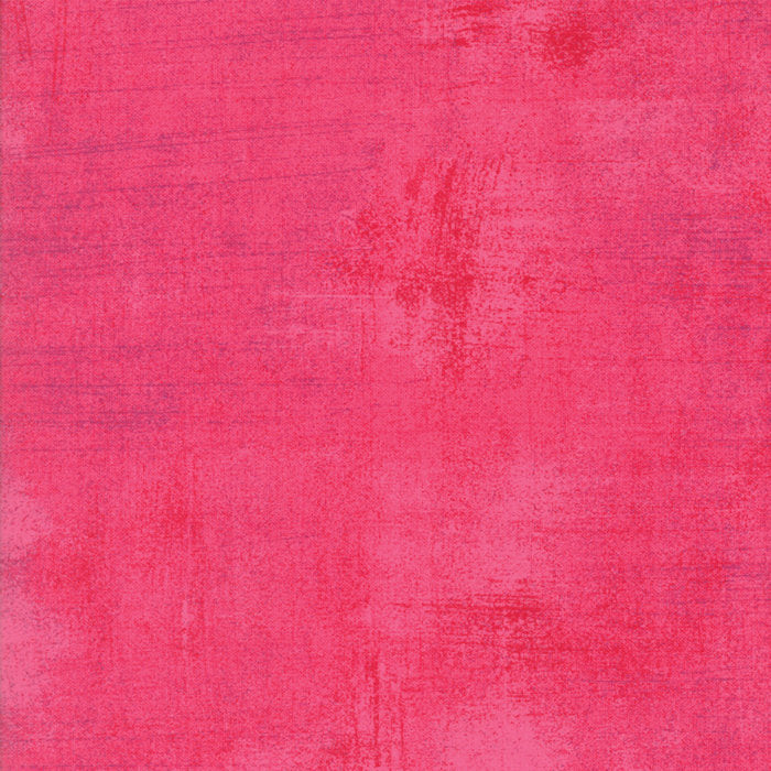 Moda Basic Grey Grunge Cotton Quilt Fabric Paradise Pink Style 30150/328