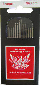 Richard Hemming Sharps Hand Sewing Needles
