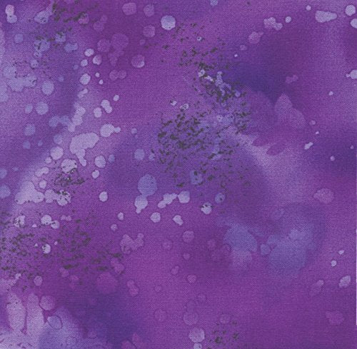 Benartex Fossil Fern Quilt Fabric Purple Style 528/I
