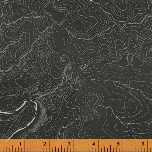 Windham Meridian Topographical Quilt Fabric