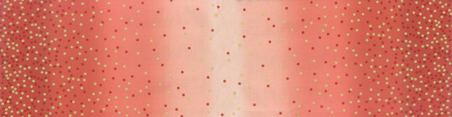 Moda Ombre Confetti Quilt Fabric Style 10807/216M Persimmon