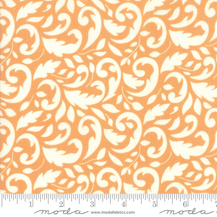 Moda All Hallows Eve by Fig Tree Quilt Fabric Flourish Orange Style 20351/11