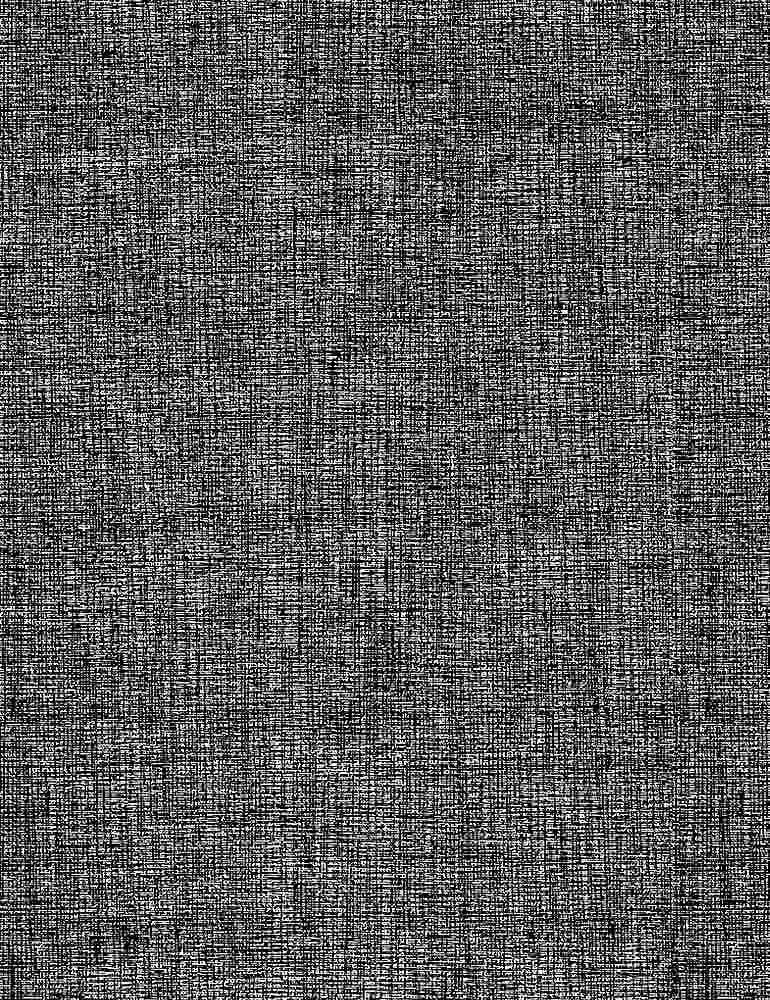 Timeless Treasures Inked Quilt Fabric Linen Texture Style C8730B Black