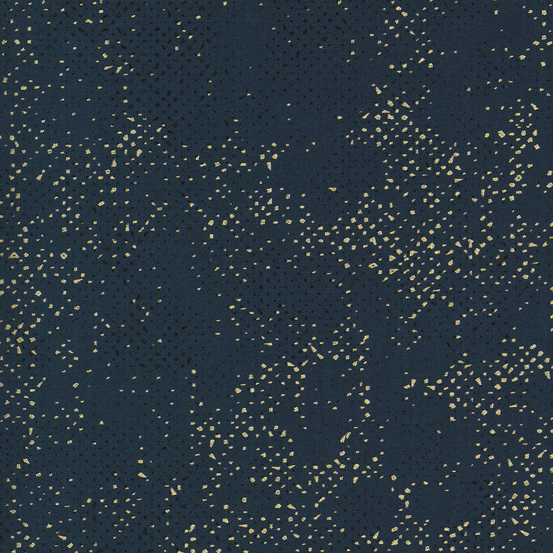 Dance in Paris by Zen Chic for Moda Fabric Spotted Style 1660/154M Navy