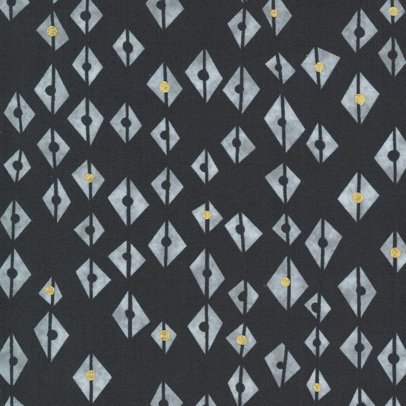 Dance in Paris by Zen Chic for Moda Fabric Lanterns Style 1742/22M Charcoal