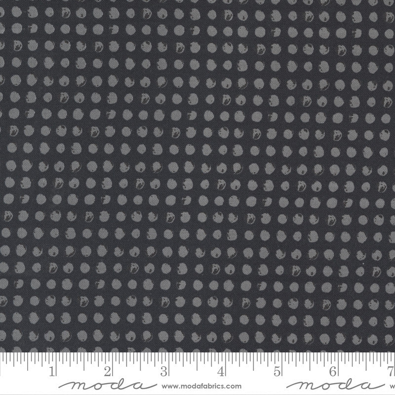 Moda Late October Dots Quilt Fabric Style 55594/33 Black