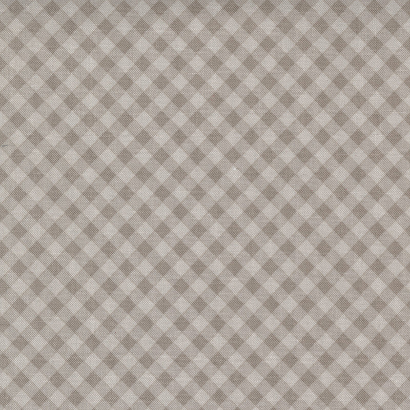 Moda Late October Gingham Quilt Fabric Style 55597/15 Concrete