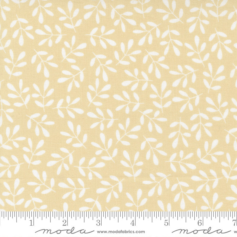 Moda D Is For Dream Sprigs Quilt Fabric Style 25127/15 Yellow