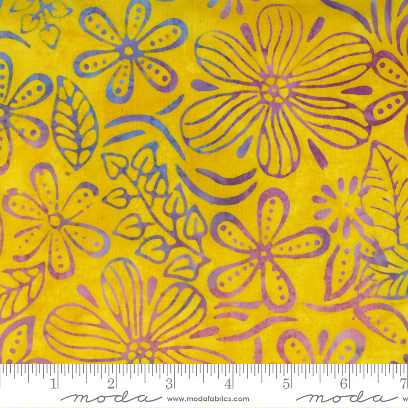 Moda Bossa Nova Batiks Quilt Fabric Style 4361/37 Sunshine