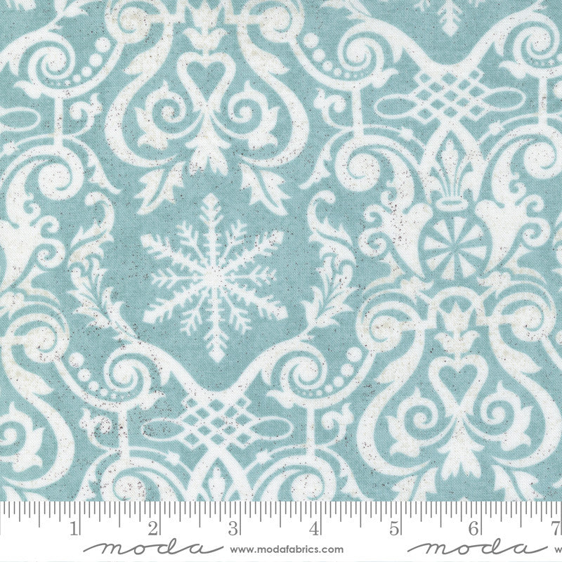 Moda Peppermint Bark Glacier Quilt Fabric Style 30691/15 Frosty