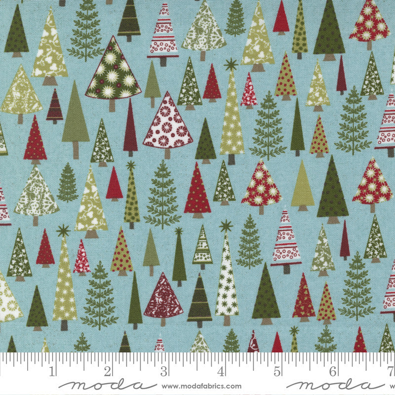 Moda Peppermint Bark Forest Quilt Fabric Style 30692/15 Frosty