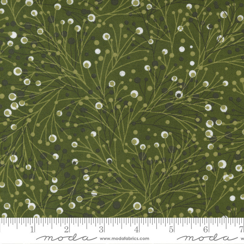 Moda Peppermint Bark Pepperberry Quilt Fabric Style 30694/18 Pine