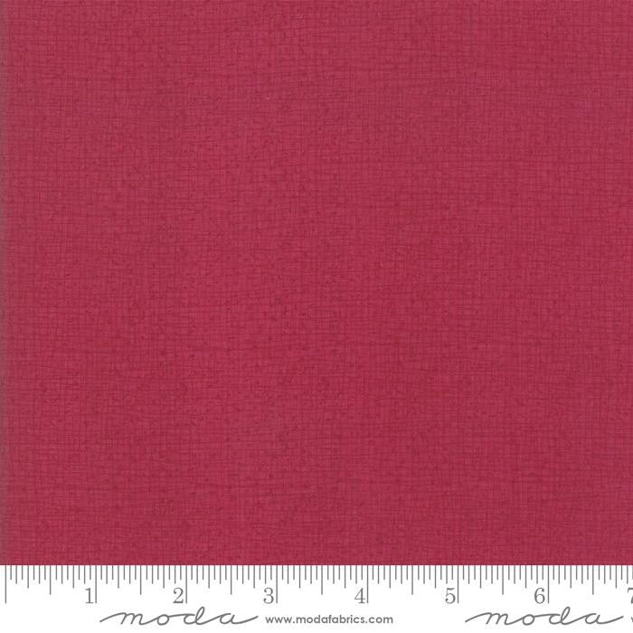 Moda Robin Pickens Thatched Quilt Fabric Style 48626/118 Cranberry