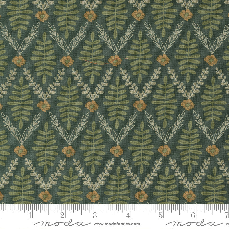 Moda Slow Stroll Quilt Fabric Grove Walk Style 45543/25 Pine