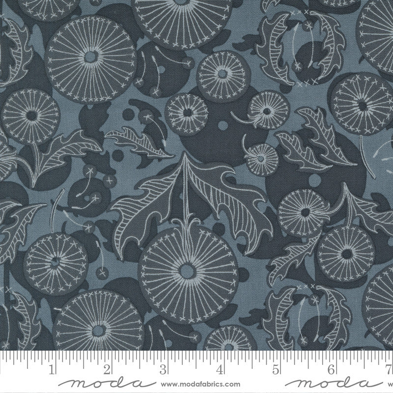 Robin Pickens Dandi Duo Quilt Fabric Dandi Toile Style 48751/17 Graphite