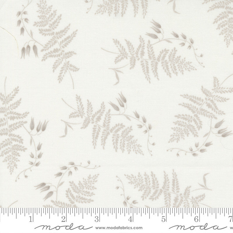 Moda 3 Sisters Honeybloom Quilt Fabric Fern Frond Style 44341/11 Milk