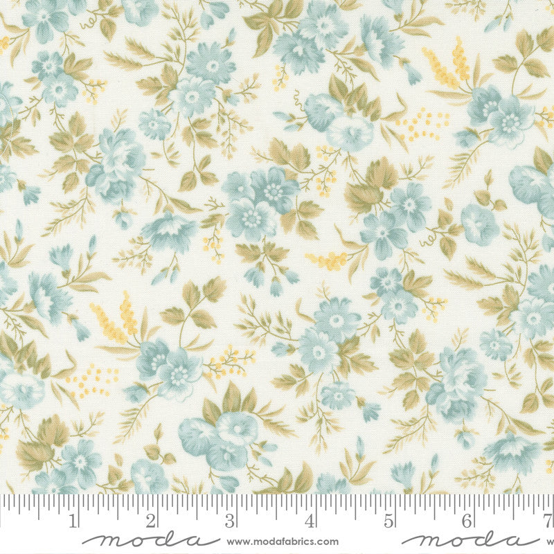Moda 3 Sisters Honeybloom Quilt Fabric Sweet Blossoms Style 44342/11 Milk